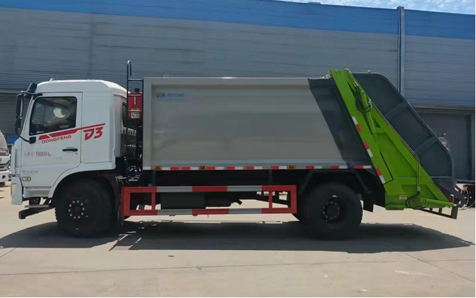 東風專底,13方壓縮垃圾車